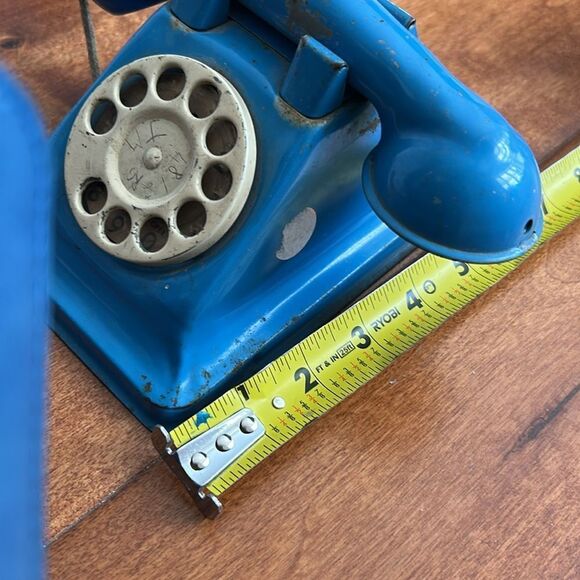 Vintage Blue Rotary child’s play Phone - Picture 8 of 8